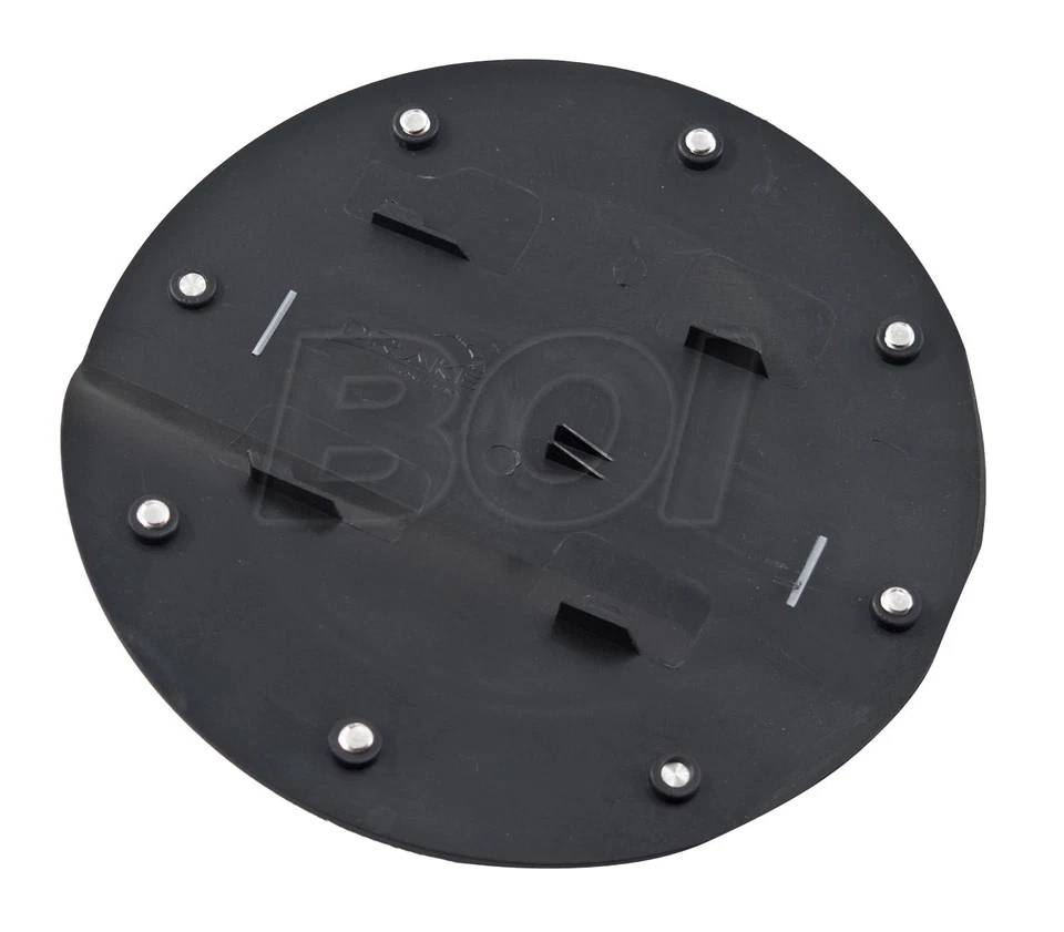 2020-2023 Ford Mustang Shelby GT500 GT-500 Black Gas Fuel Door Cover Embossed Foto 2 de 4