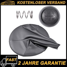 SCHALTKNAUF + SCHALTSACK + RAHMEN passend für Fiat Panda 169 Grau