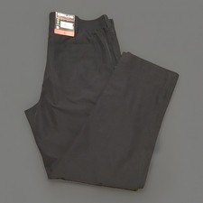 Kirkland signature women's Black travel pants. Sz. 8, Pockets, 3 Front Zipper.