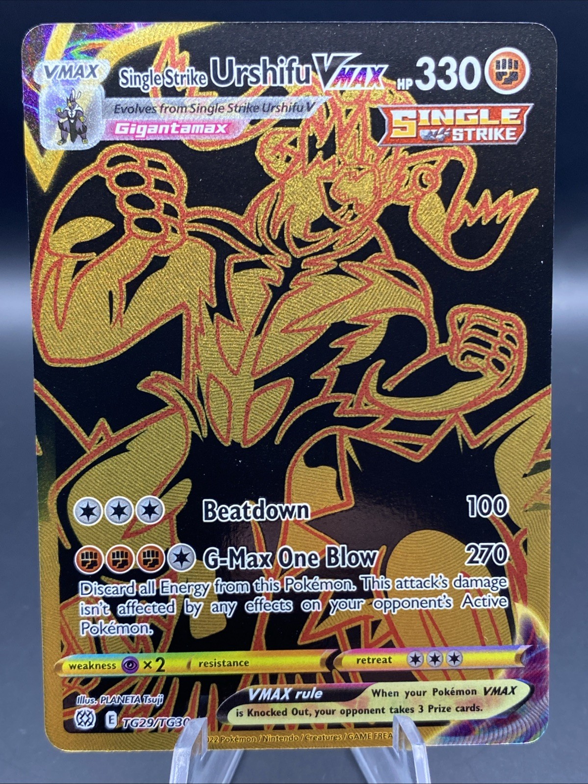 Single Strike Urshifu VMAX TG29/TG30 Brilliant Stars Pokemon Card NM
