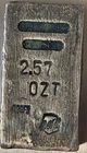 New Listing2.57 Troy Ounces .999 Silver "Beskar" Bar [from Bad apple Bullion]