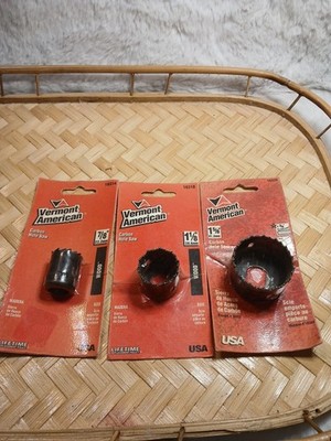 Vermont American Carbon Hole Saw 7/8''-1 1/8'''1 5/8'' 