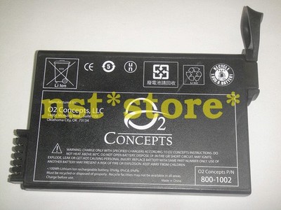Used o2-concepts portable household oxygen absorber N/P 800-1002 battery