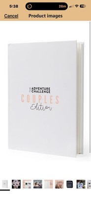 The Adventure Challenge Couples Edition Scratch-Off Book Date Night Game NEW