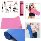183x60 Yoga Mat 10mm Thick Non Slip Fitness Exercise Pilates Gym Workout