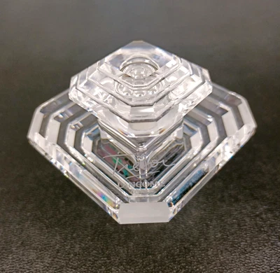 Ancien Flacon De Parfum En Cristal De Swarovski. - Photo 1/4