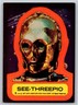 1977 Topps Star Wars Sticker - #5 See-Threepio VG