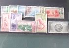 BARBADOS 1950 GVI DEFINITIVES SET OF 12 MINT IN CARD