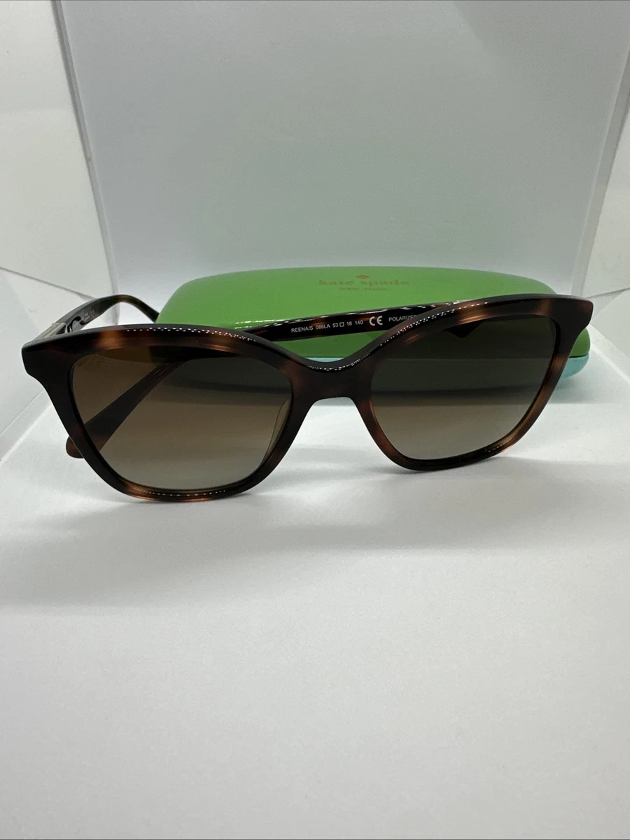 kate spade new york Polarized Brown Square Sunglasses for  display picture 1