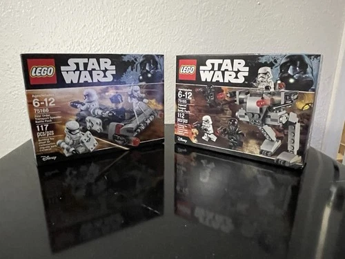 Lego Star Wars Lot Of 2 Sets 75165/75166 First Order Transport Imperial Trooper