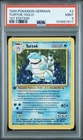 1999 Pokemon GERMAN 1st Edition Base Set Turtok-Blastoise Holo 2/102 PSA 9 MINT