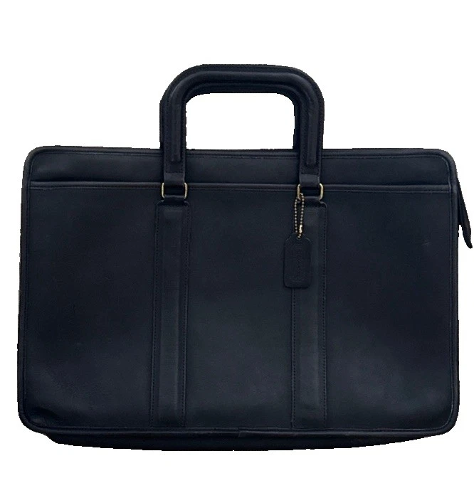Coach Leather Briefcase/Attache Bags for Men for sale | eBay