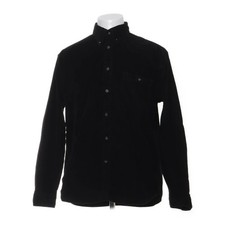 Camargue, Hemd, Größe: 42, Schwarz, Einfarbig, Cord, Herren #tKl