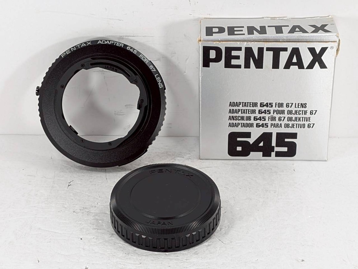 Mint] Pentax Mount Adapter 645 for 67 6x7 Medium Format Lens from