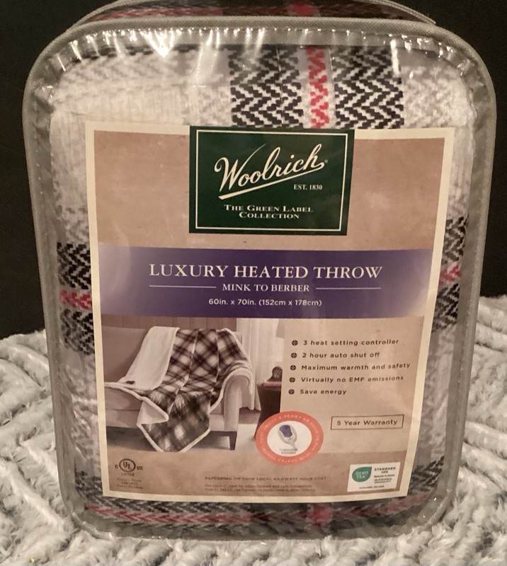 Woolrich Heated Blanket
