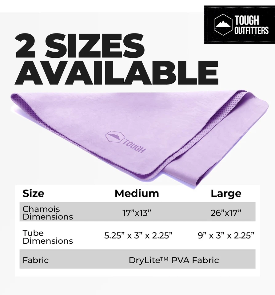 Toalha de Natação Tough Outfitters - Toalhas de Natação Secagem Rápida para Nadadores - Shammy... - Imagem 3 de 4