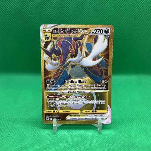 Pokemon TCG Hisuian Samurott VSTAR (Secret) 209/189 SWSH10: Astral Radiance NM/M