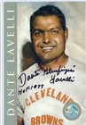Dante Lavelli 1998 HOF Hall Fame Signature Serie Platinum /2500 Autograph Auto