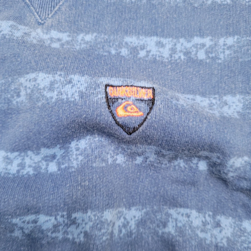 Sudadera de Surf Quiksilver Años 80 De Colección Para Mujer XL Recortada Manga Ala de Murciélago 3/4 EE. UU. Foto 2 de 4