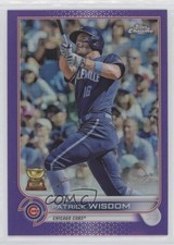 2022 Topps Chrome Purple Refractor 26/250 Patrick Wisdom #198 0i40