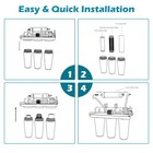 8 PCS Drinking Water Filter 5 Stage RO Replacement Set Reverse Osmosis System — photo 6