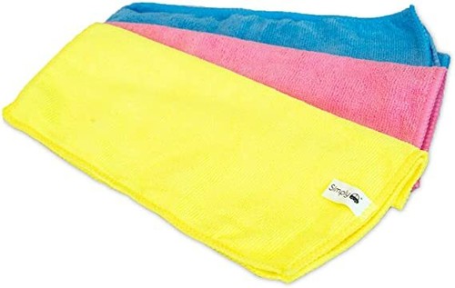 Microfibre Cloths Cleaning 6 x Large Car Valeting Waxing Detailing Polishing - Picture 3 of 5
