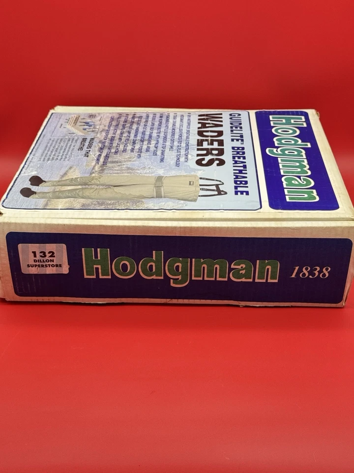 NEW Hodgman Chest Waders Mens Large Stretch Lite Breathable Belt Stocking Feet - Image 3 of 4