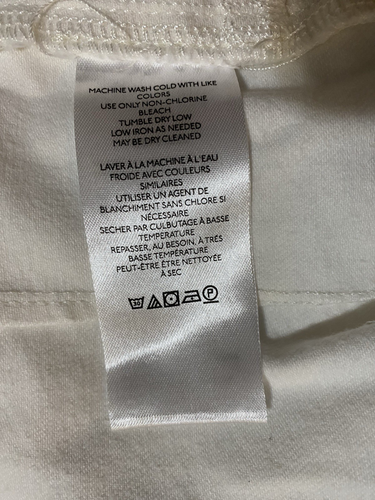 NWT Free People WE THE FREE Women Jayde Hi-Rise Zipper Flare Jeans Size 32 White - Picture 13 of 14