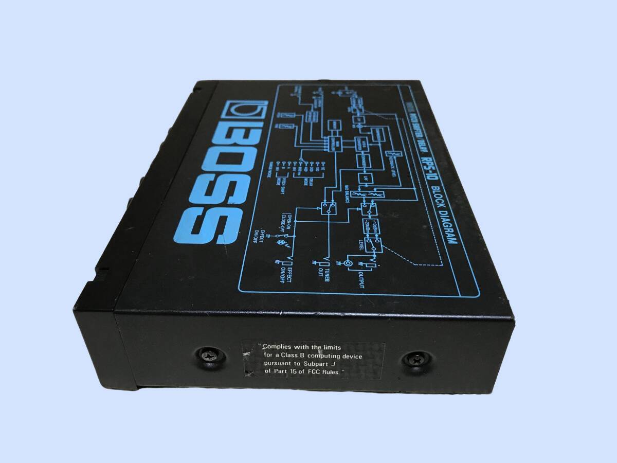 BOSS RPS-10 pitch shifter delay guitar effector electric