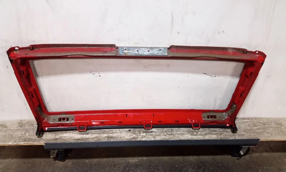 Marco de parabrisas Jeep JK Wrangler OEM solo rojo llama PR4 2007-2017 151497 Foto 4 de 4