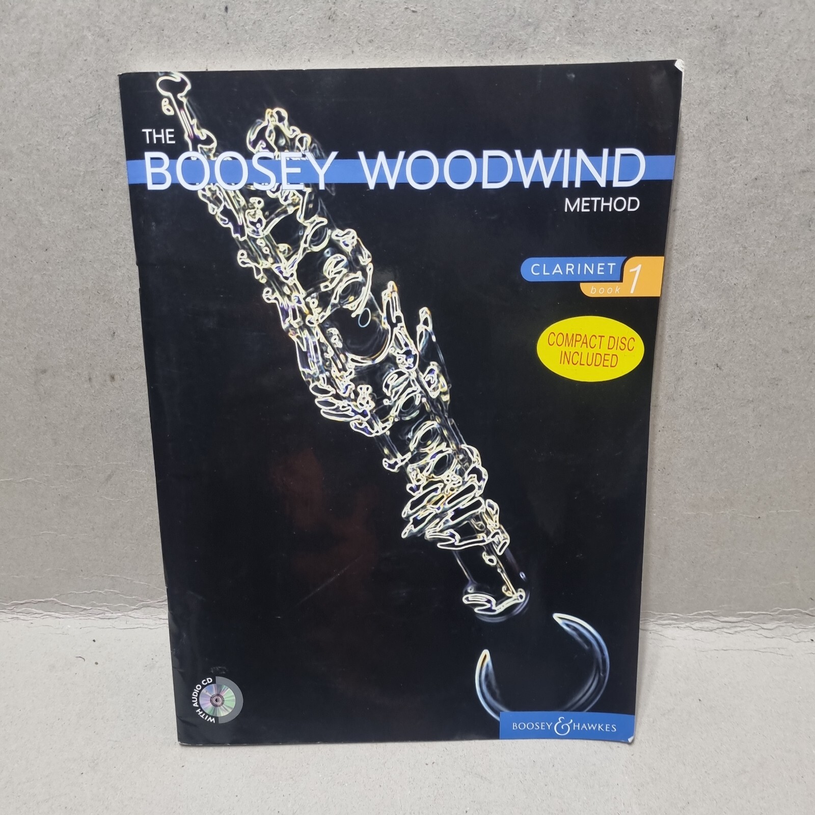 The Boosey Woodwind Method Vol. 1 by Chris Morgan (2002) !1 cd missing !!(ik2)