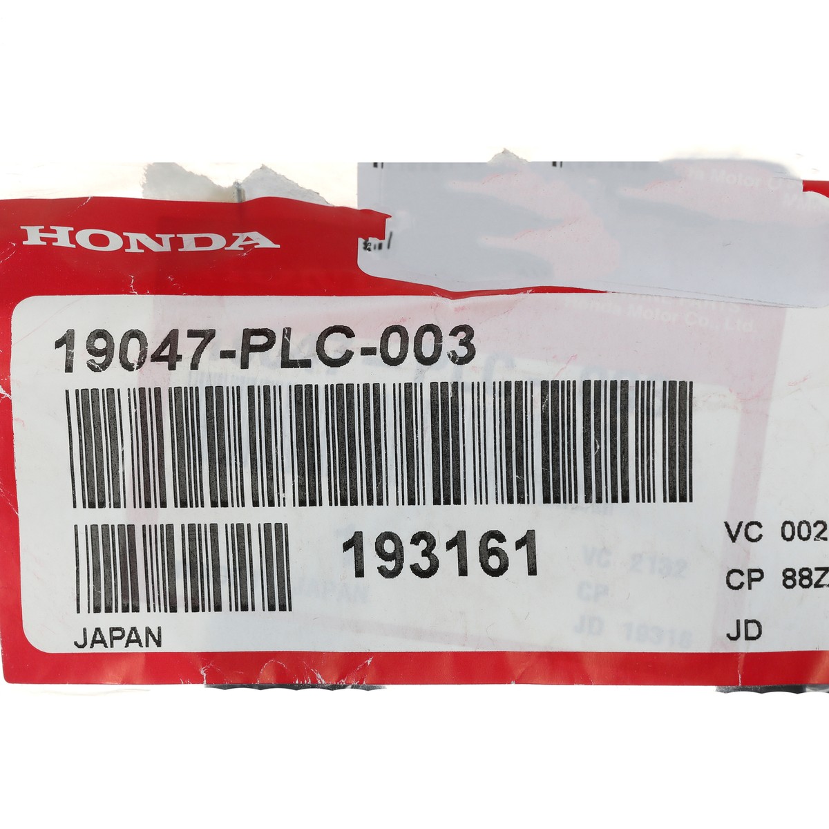 Na様確認用 Genuine Honda Radiator Cap Cover 19047-PLC-003 | eBay