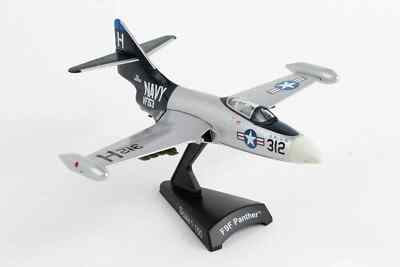 Daron Die Cast 1:100 Scale US Navy F9F/F9  Panther /Cougar Blue Tail #5393-3~NEW