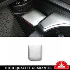 Console Cigarette Lighter Panel Trim For Benz GLE GLS 2020-2024 Silver Titanium