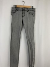 CAbi Jeans Stormy Wash Gray Skinny Style 921 Women's Size 8