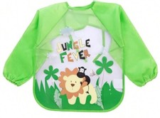 Long Sleeve Baby Toddler Kid Bibs, Waterproof Long Sleeve Apron - One Size