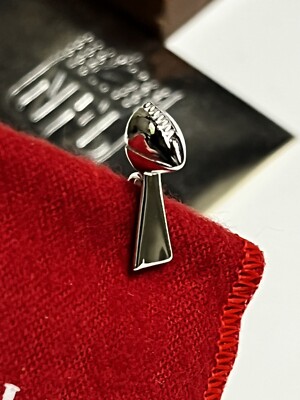 Delmas Design Super Bowl Vince Lombardi Trophy NFL Football Pin Party 60