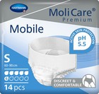 Molicare Mobile Premium Small (4 x 14=56) pull ups Adult diapers (1 carton)