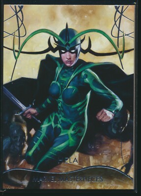 2020 Upper Deck Marvel Masterpieces Base Level 2 #50 Hela /1499