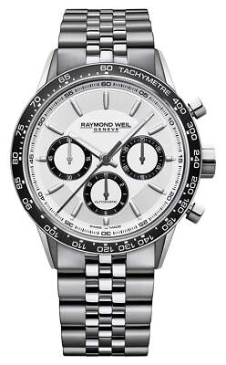 RAYMOND WEIL Freelancer Automatisch Chronograph Stahl Herrenuhr