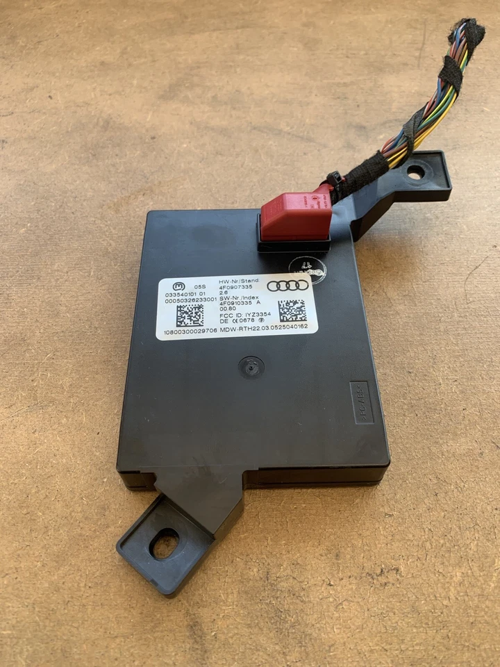 2005-2008 AUDI A6 KEYLESS ENTRY READ MODULE 4F0910335A 4F0907335 OEM - Изображение 2 из 4