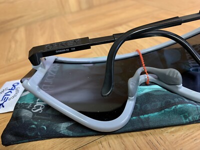 小物 Oakley Razor Blades Eyeshade Oakley Heritage Razor Blades Black w/Fire Iridium Lenses oo9140-12