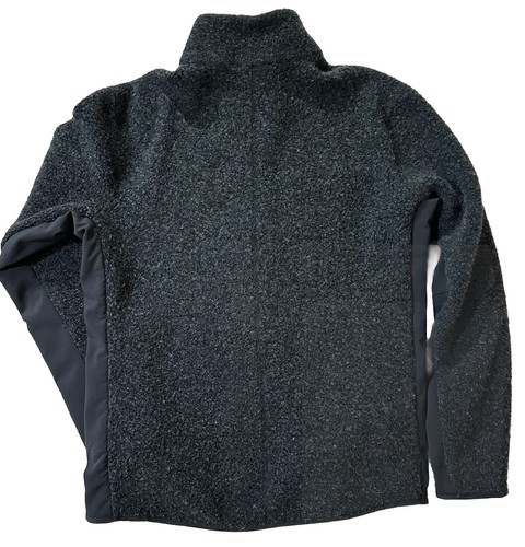 Lululemon Wool Blend 1/2 Zip Pullover Sweater Jacket Black Sz Med - Picture 11 of 11