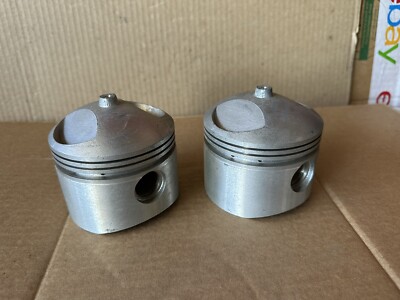 48-77 Harley Davidson Panhead Shovelhead NOS Robbins Semi Finished Piston +.090 