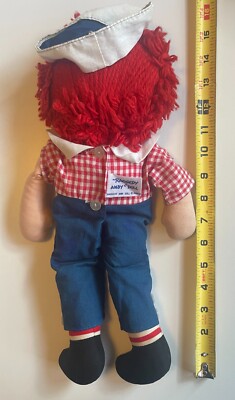 Raggedy Ann & Andy | Vintage c. 1968 | Knickerbocker 15