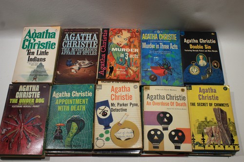 Vintage Lot of 56 Agatha Christie PB Assorted Titles - Picture 10 of 16