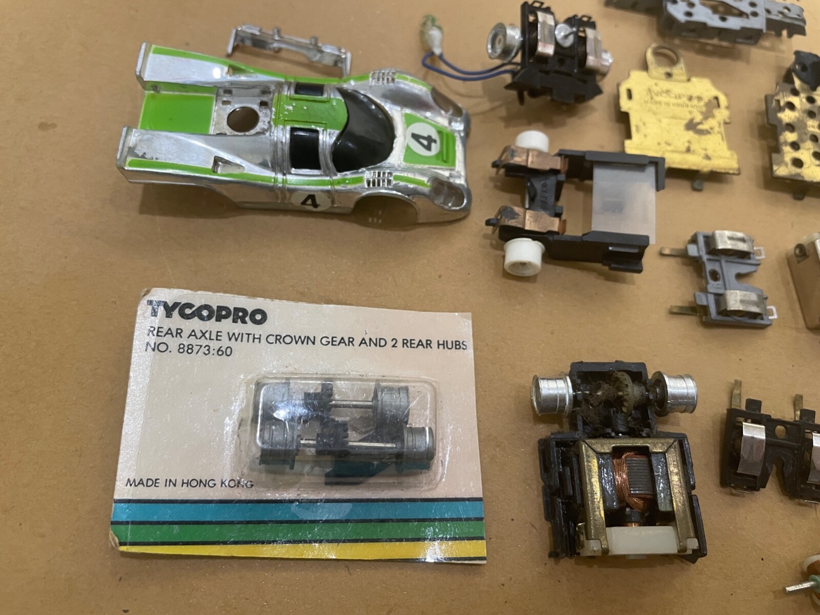 TYCO HO Slot Car Parts Junk Lot eBay