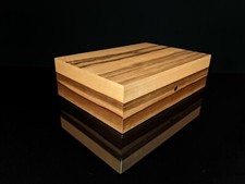 Elie Bleu Limba Humidor 110 Count Handmade in France NIB