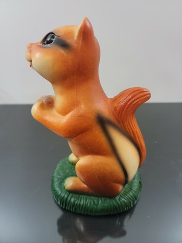 Vintage Squirrel Lamp Bank Chipmunk Advertising MCM Mid Century - Picture 4 of 5