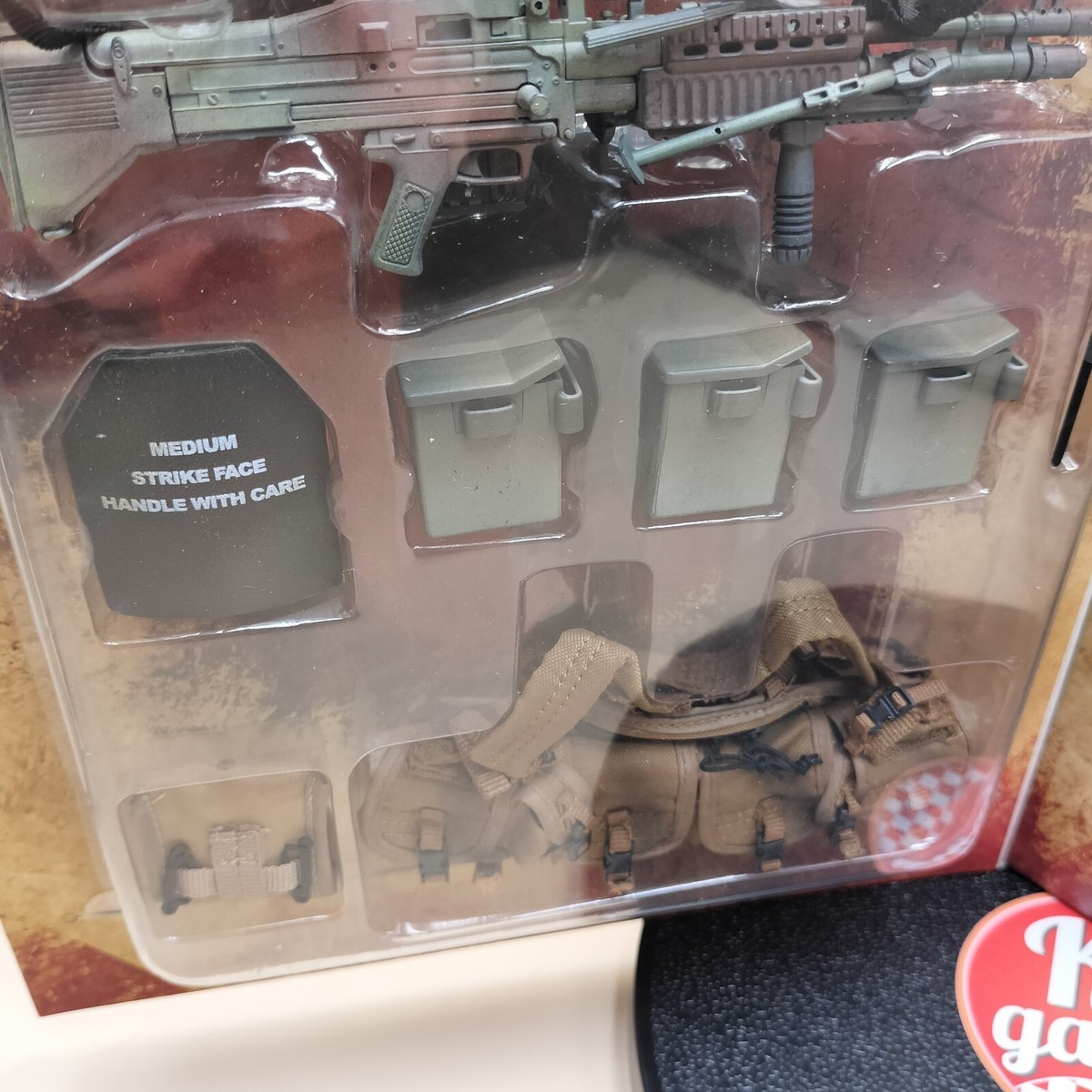 Hot Toys 1/6 U.S. NSW Forces Desert Ops Mk 43 Tiger Stripe BDUs